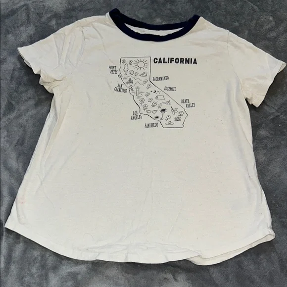 Old Navy Tops Womens California Tshirt Poshmark